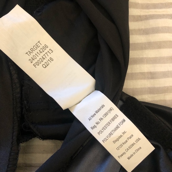 Ninja costume for kids black some gold and gray - Picture 9 of 13